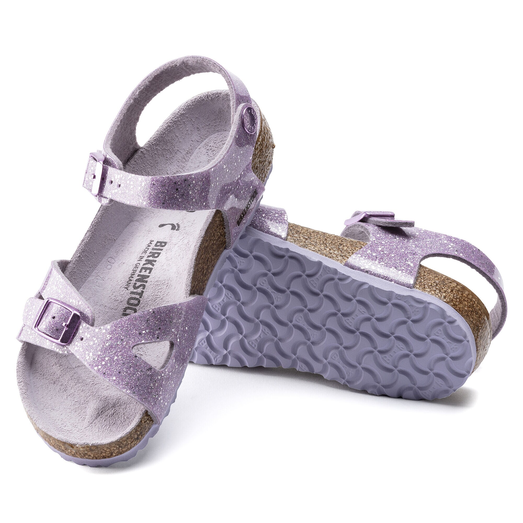 Rio Kids Birko Flor Cosmic Sparkle Lavender BIRKENSTOCK