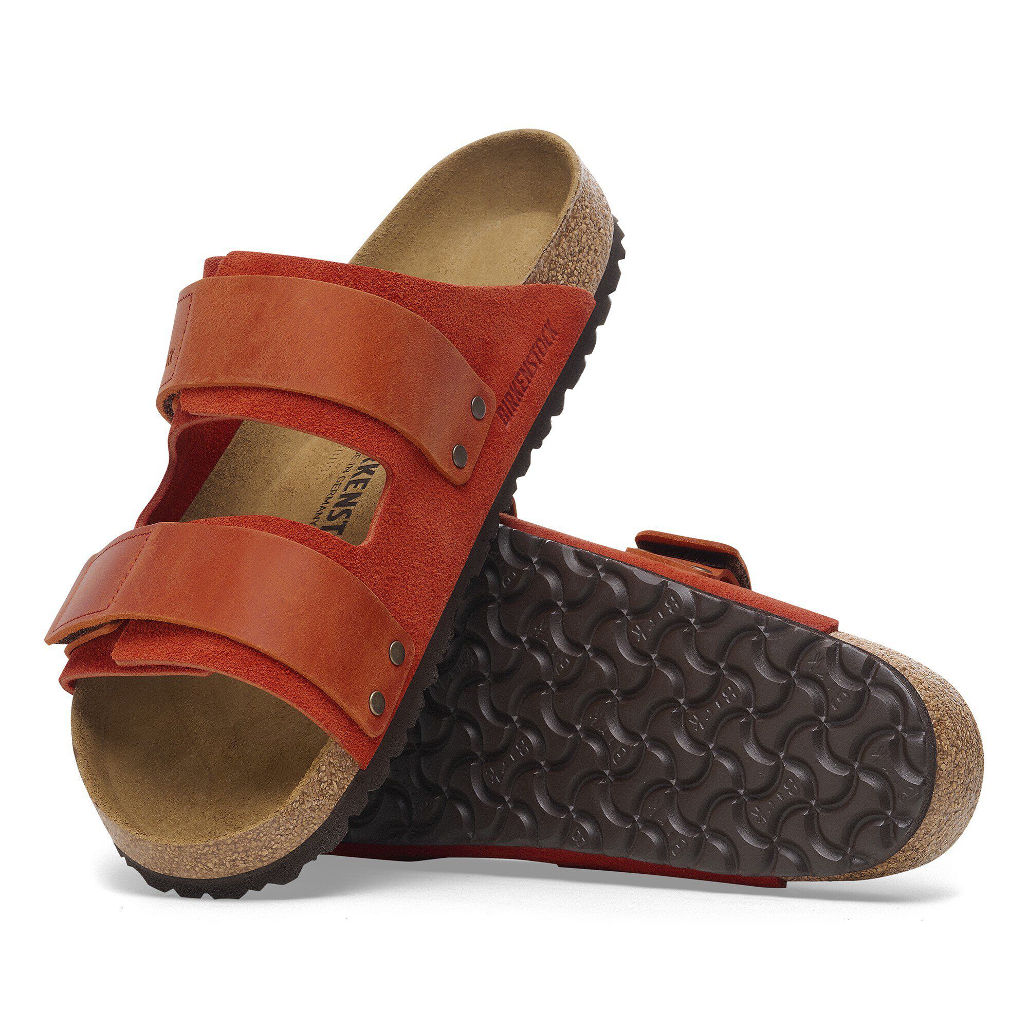 Uji Nubuck-Suede Leather Rust Brown | BIRKENSTOCK Uji Nubuck-Suede Leather Rust Brown | BIRKENSTOCK