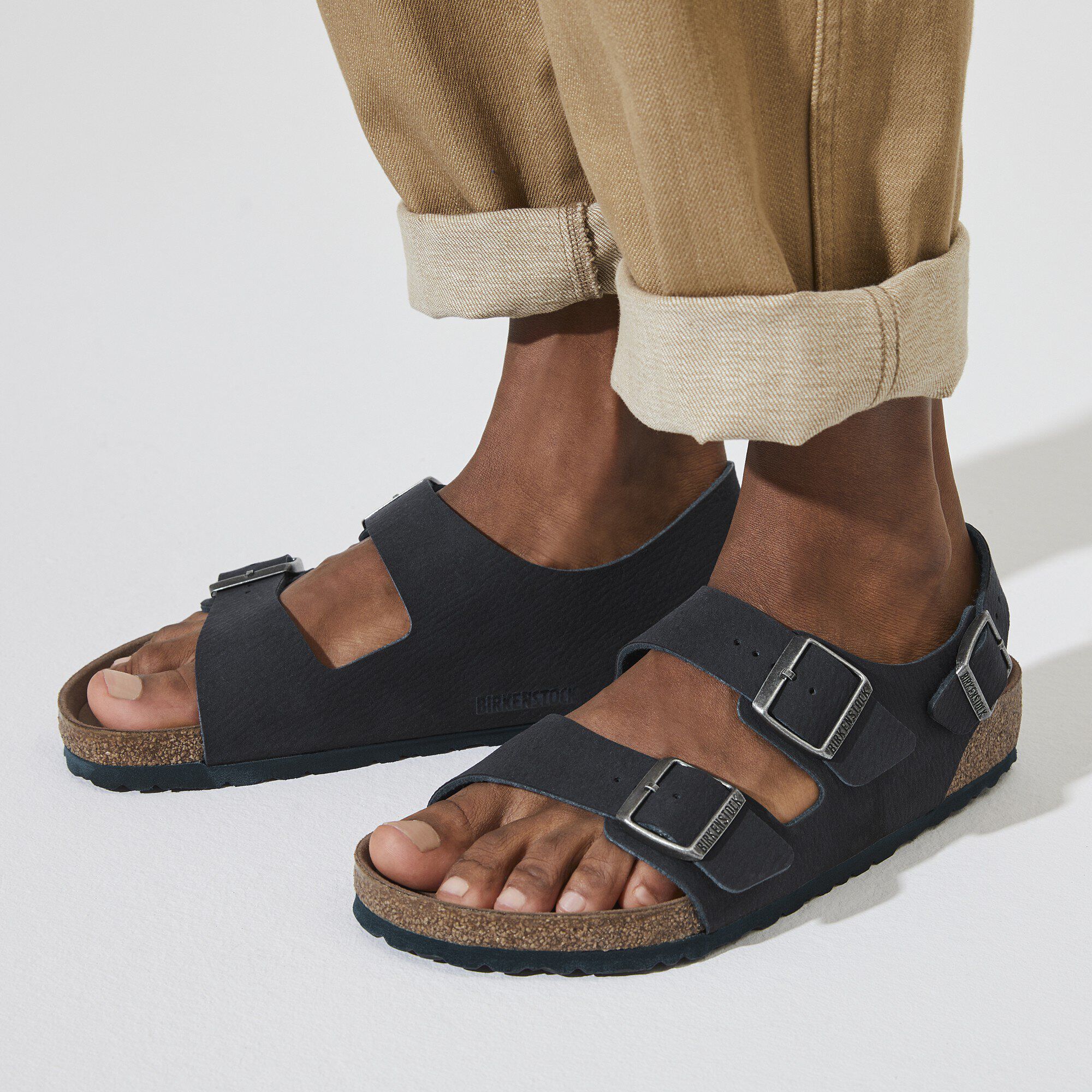 Milano Leather Vintage Wood Thyme | BIRKENSTOCK