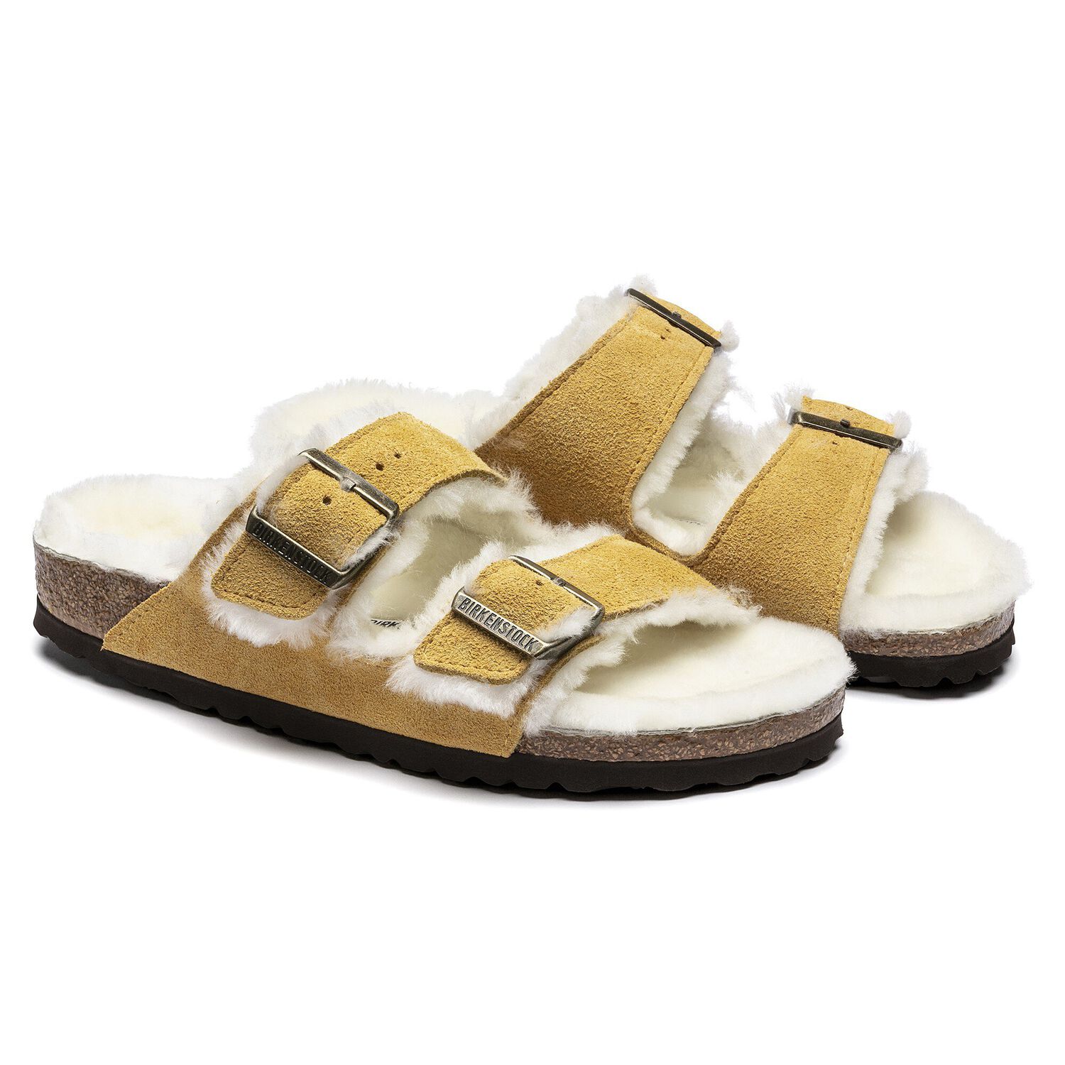 arizona shearling suede leather regular women's