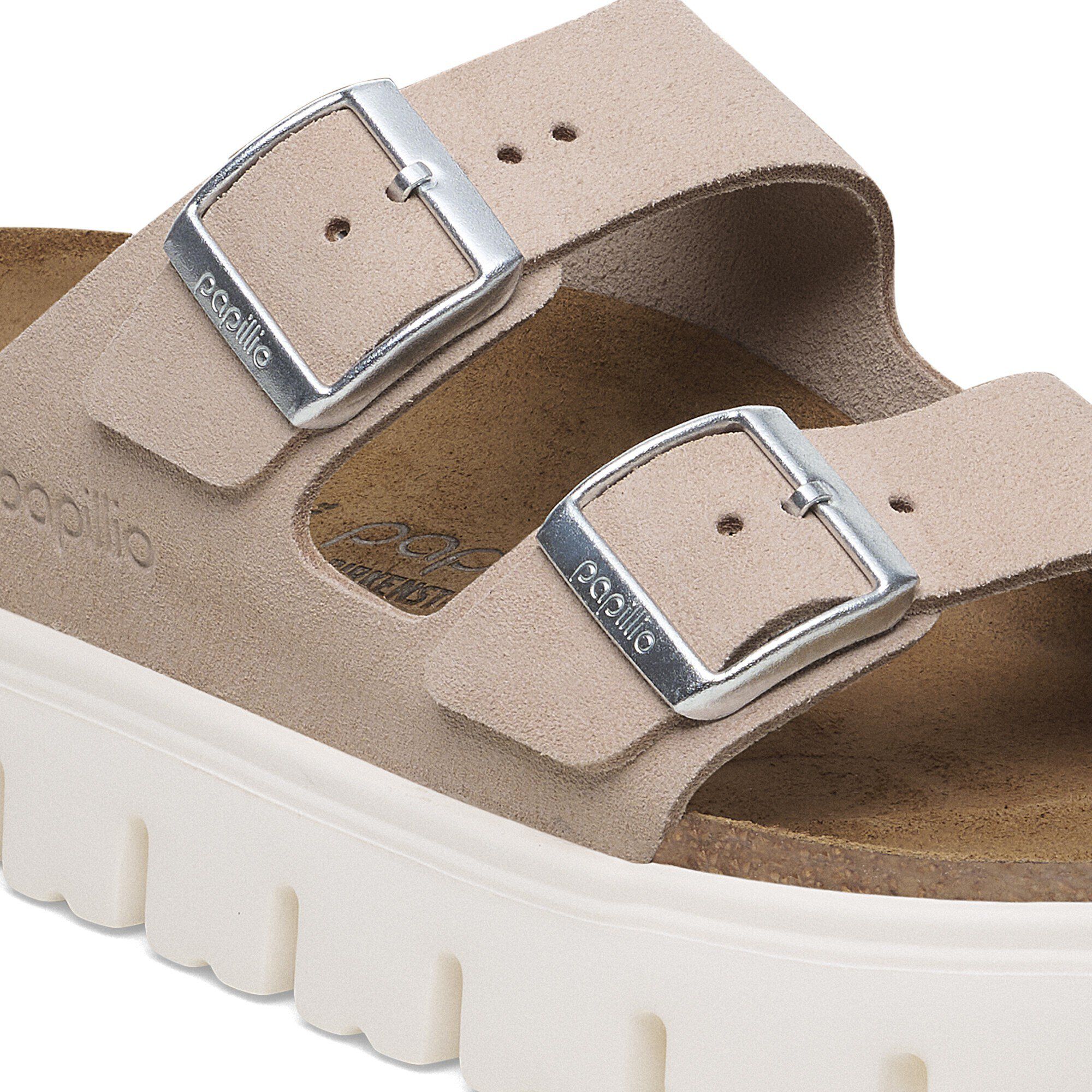 Arizona Chunky Suede Leather Light Rose | BIRKENSTOCK