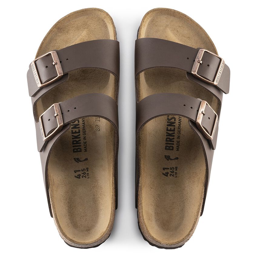 bygning kasket Dyster Arizona Birko-Flor Dark Brown | BIRKENSTOCK