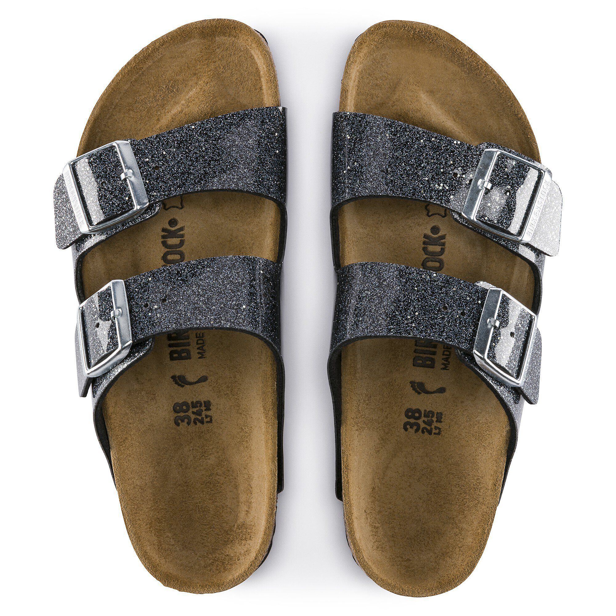 Birkenstock arizona cosmic hotsell sparkle anthracite