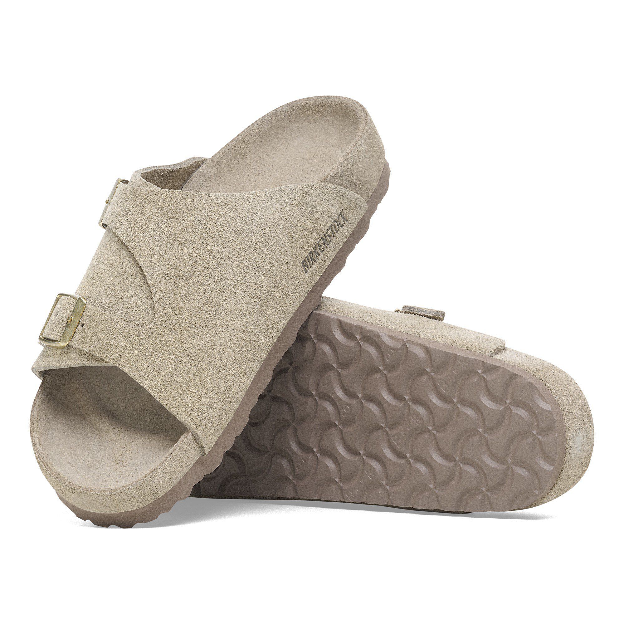 Zürich Suede Leather Taupe | BIRKENSTOCK
