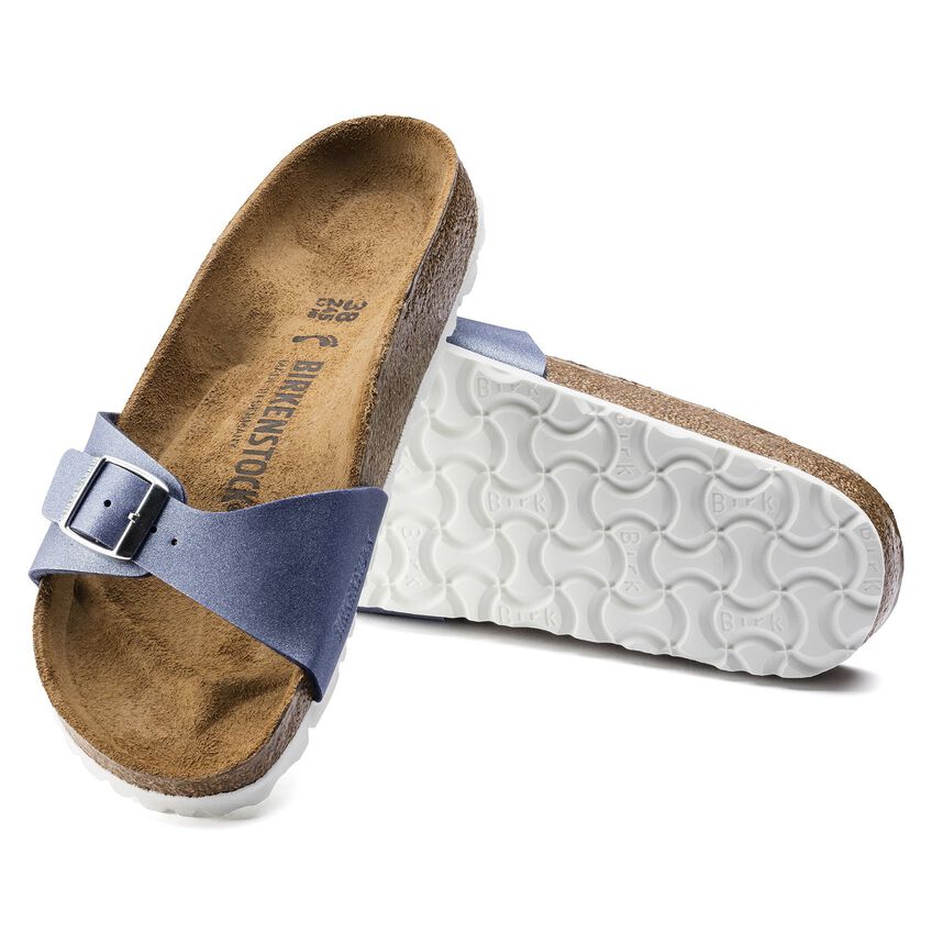 waar dan ook redden Stimulans Madrid Birko-Flor Icy Metallic Azure Blue | BIRKENSTOCK