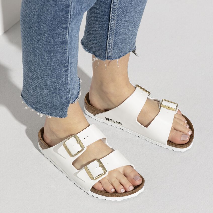 Birkenstock Arizona - Patent White