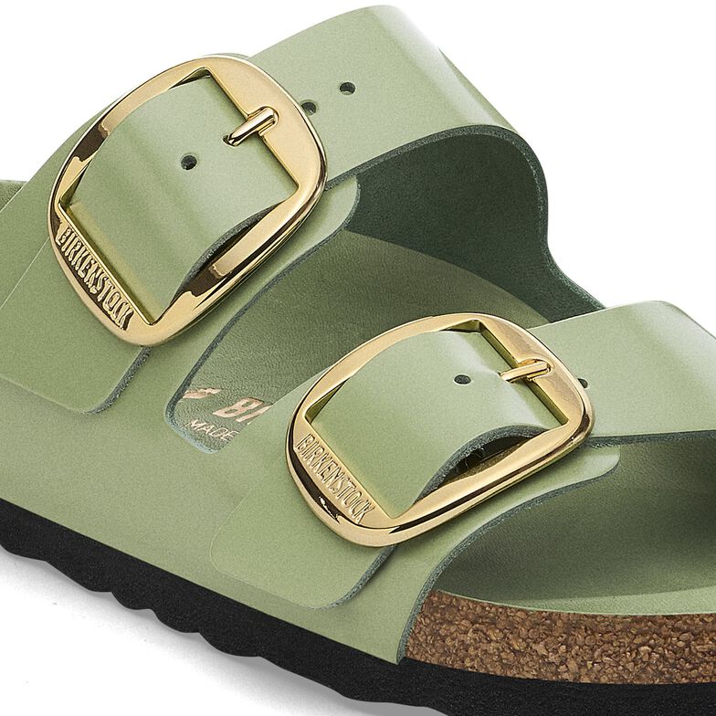 Arizona Big Buckle Natural Leather Patent