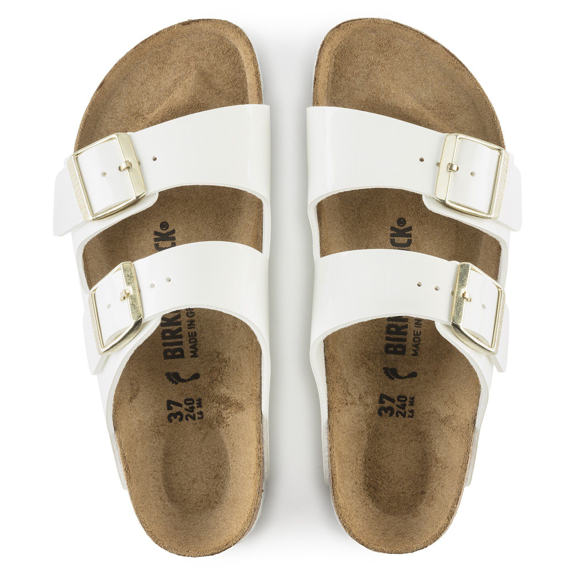 Birkenstock white shop patent arizona