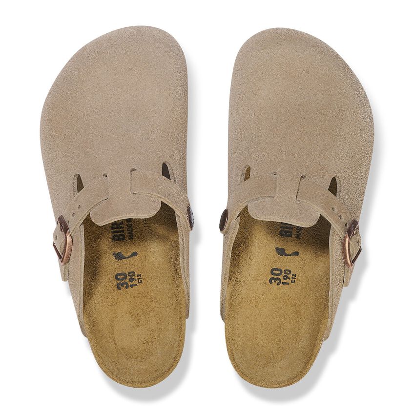 Boston Kids Suede Leather Taupe