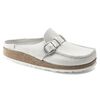 Buckley Grained Leather White
