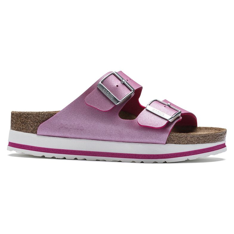 fuchsia tulip birkenstock