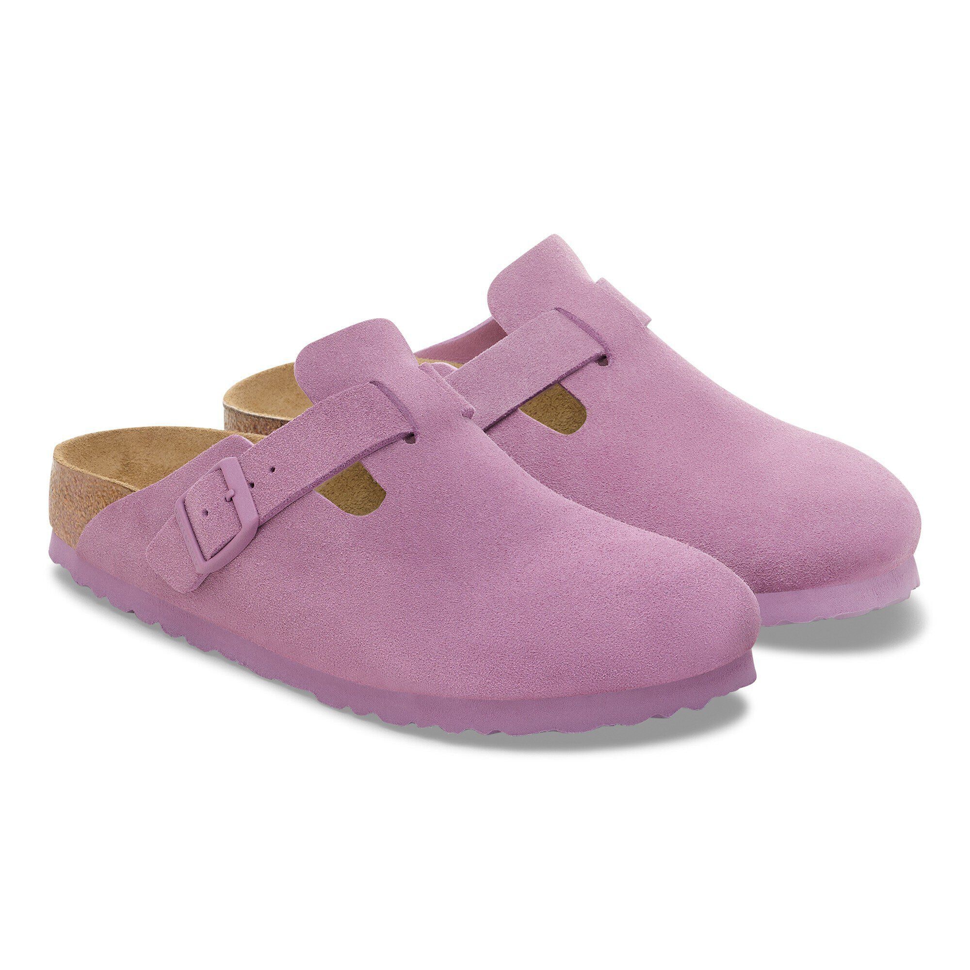 Amazon.com | Birkenstock Unisex Boston BS Suede Embossed