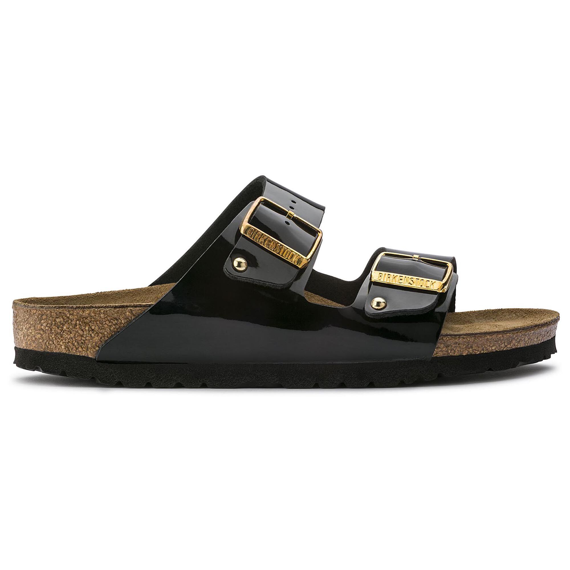 Arizona Birko Flor Patent Black Patent BIRKENSTOCK