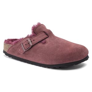 Boston Shearling Suede Leather