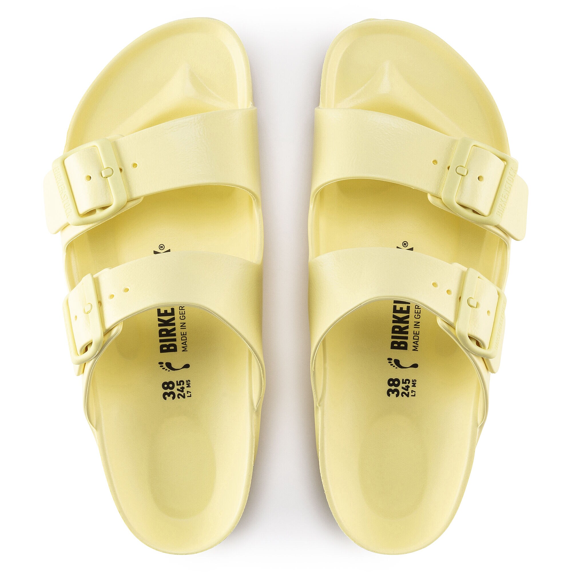Birkenstock arizona clearance eva sandal yellow