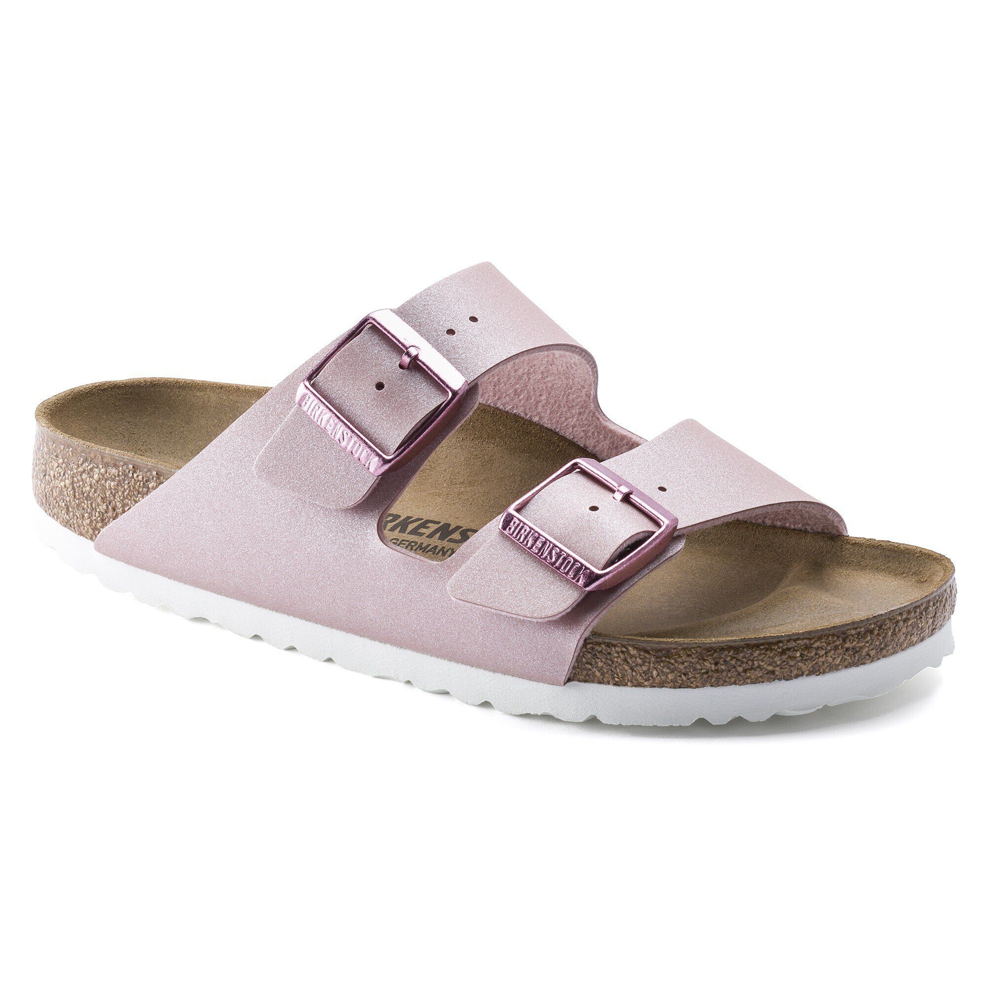 Birkenstock rosa metallico clearance