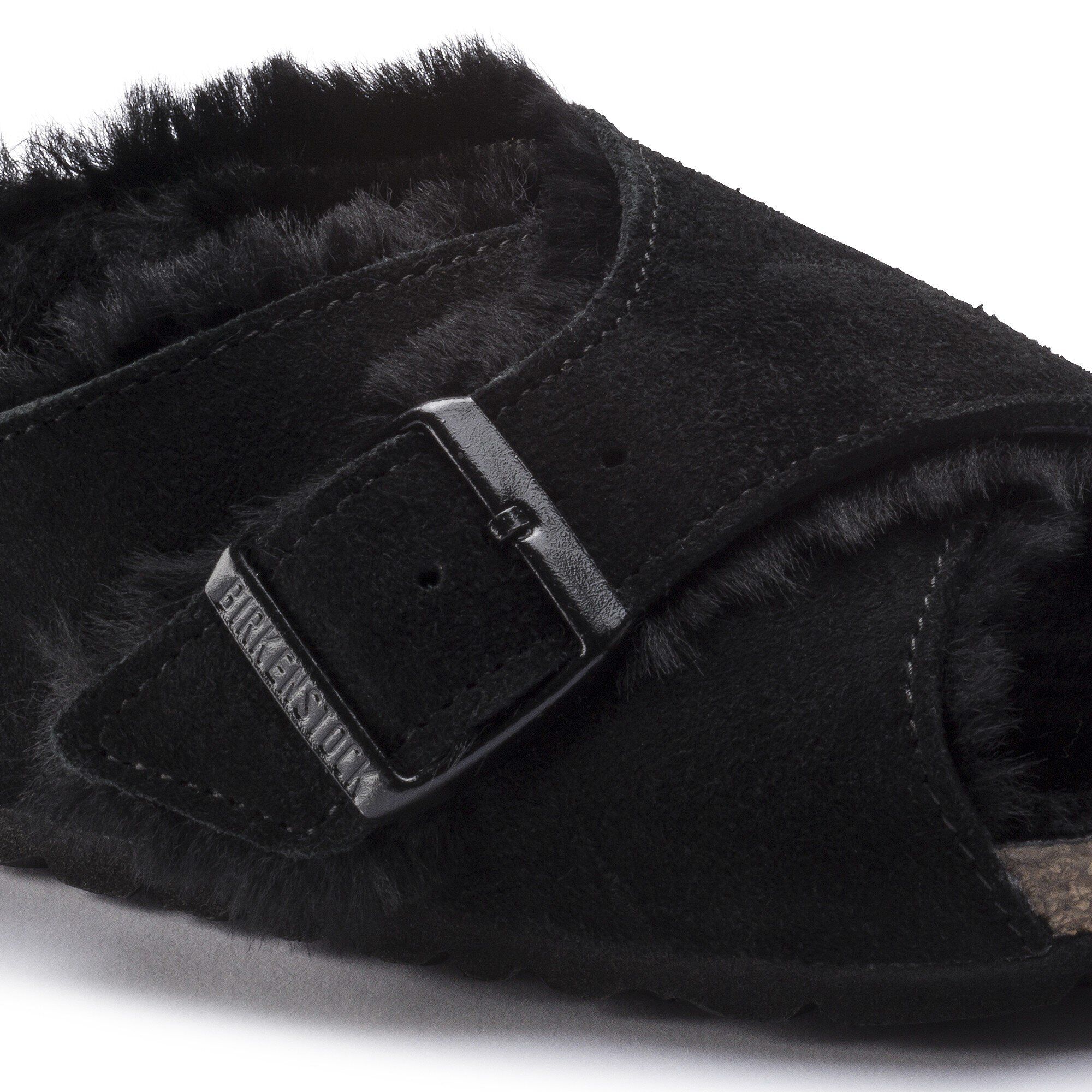 Arosa Suede Leather Black