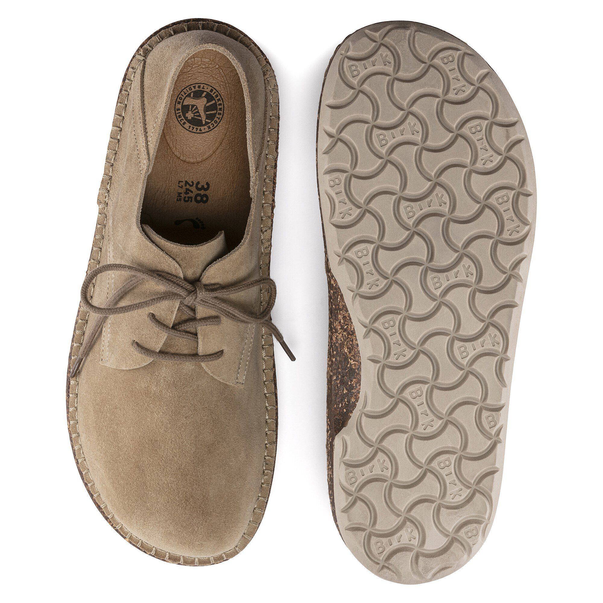 Gary Suede Leather Ginger