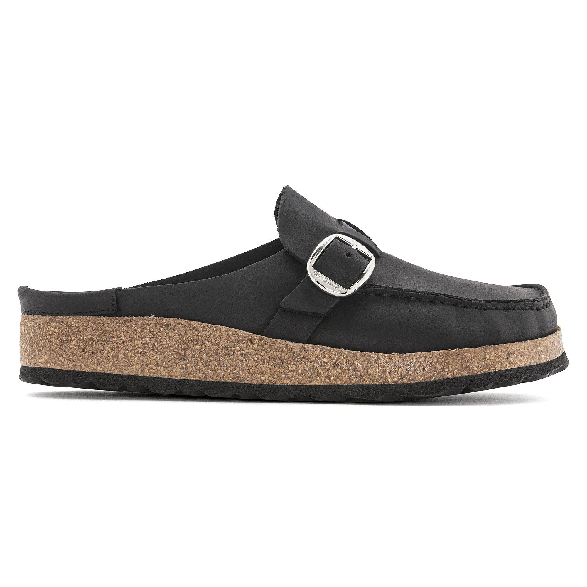 Buckley Oiled Leather Black BIRKENSTOCK