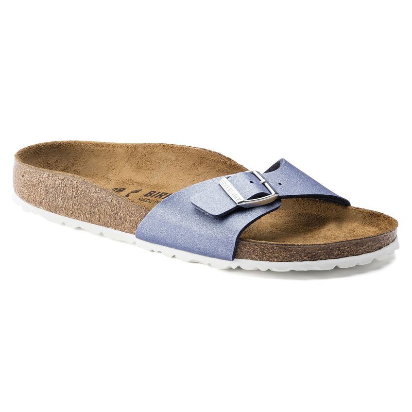 waar dan ook redden Stimulans Madrid Birko-Flor Icy Metallic Azure Blue | BIRKENSTOCK