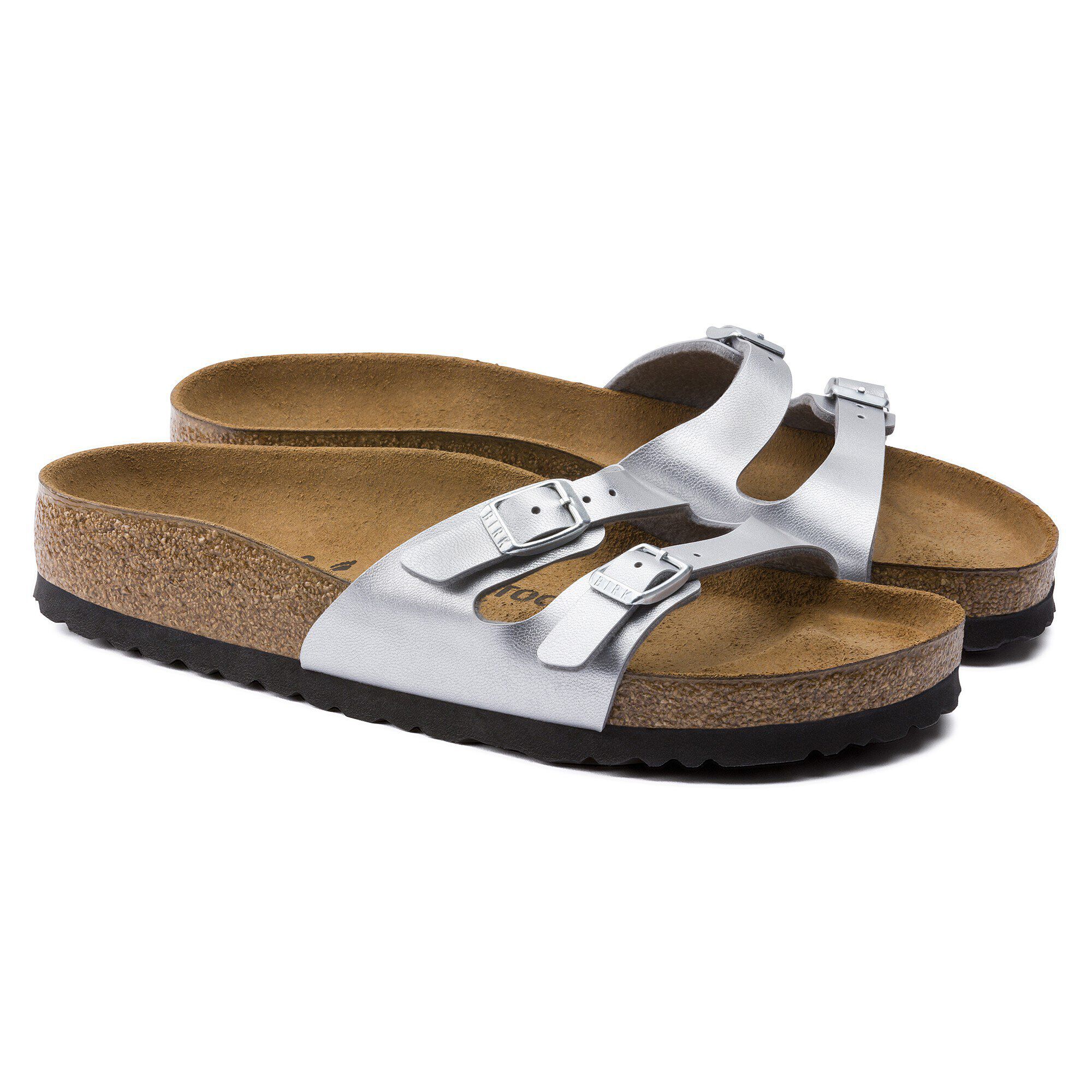 Ibiza Birko Flor Silver BIRKENSTOCK
