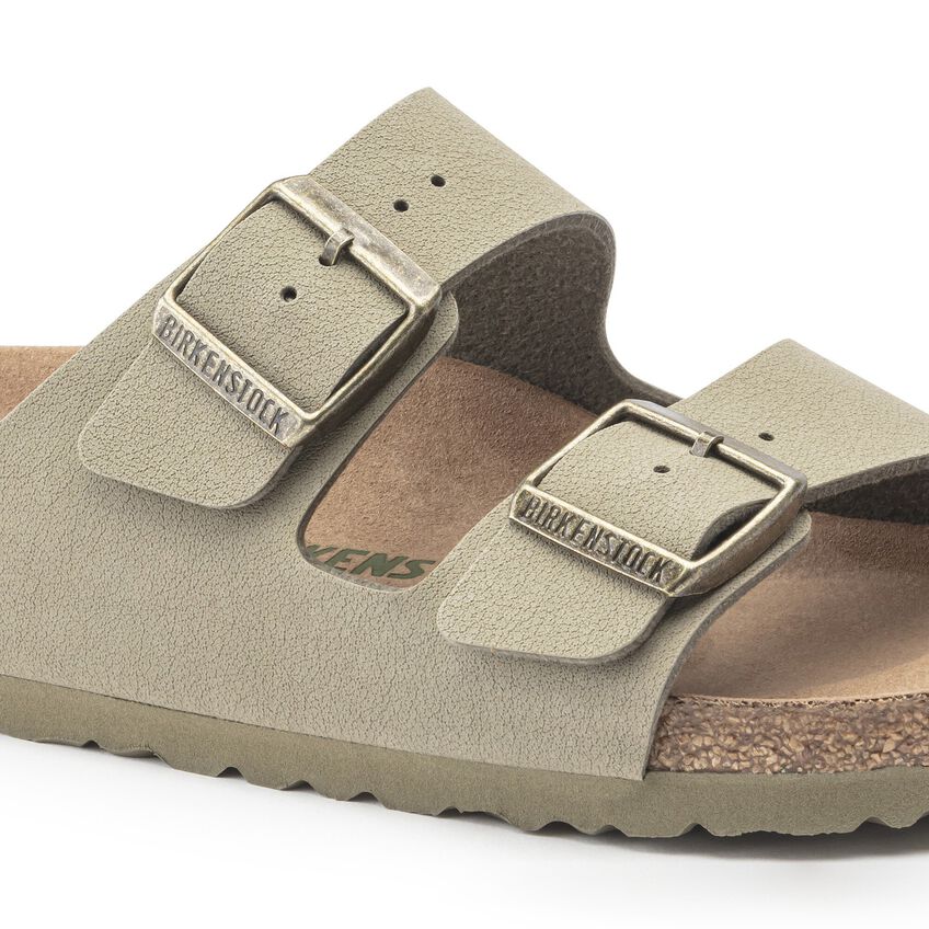 Seaside Omkostningsprocent Bi Arizona Vegan Birkibuc Khaki | BIRKENSTOCK