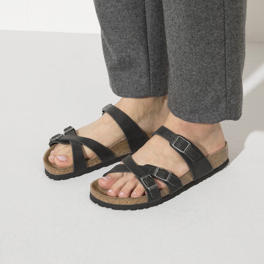 birkenstock women's franca oiled leather