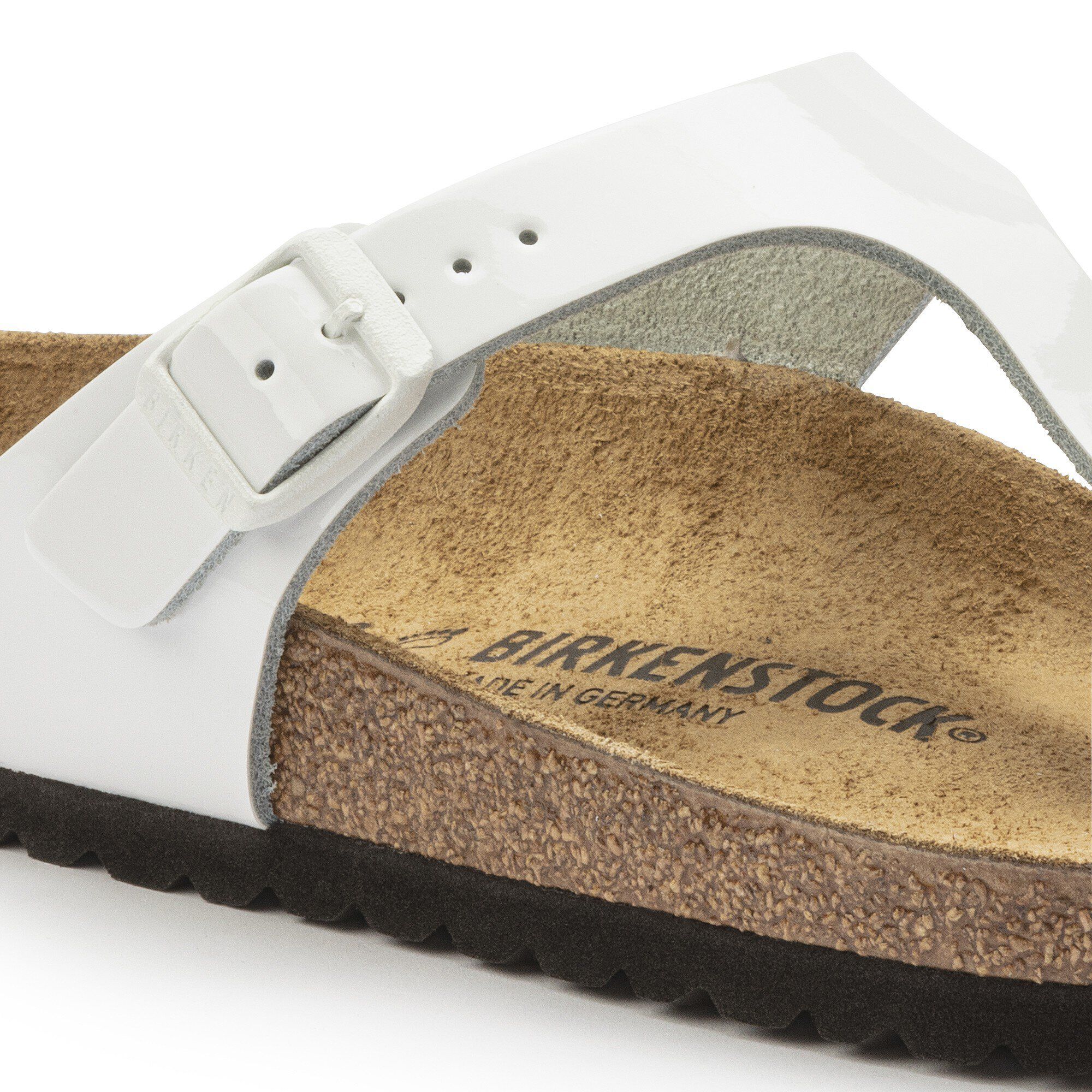 Birkenstock patent white online