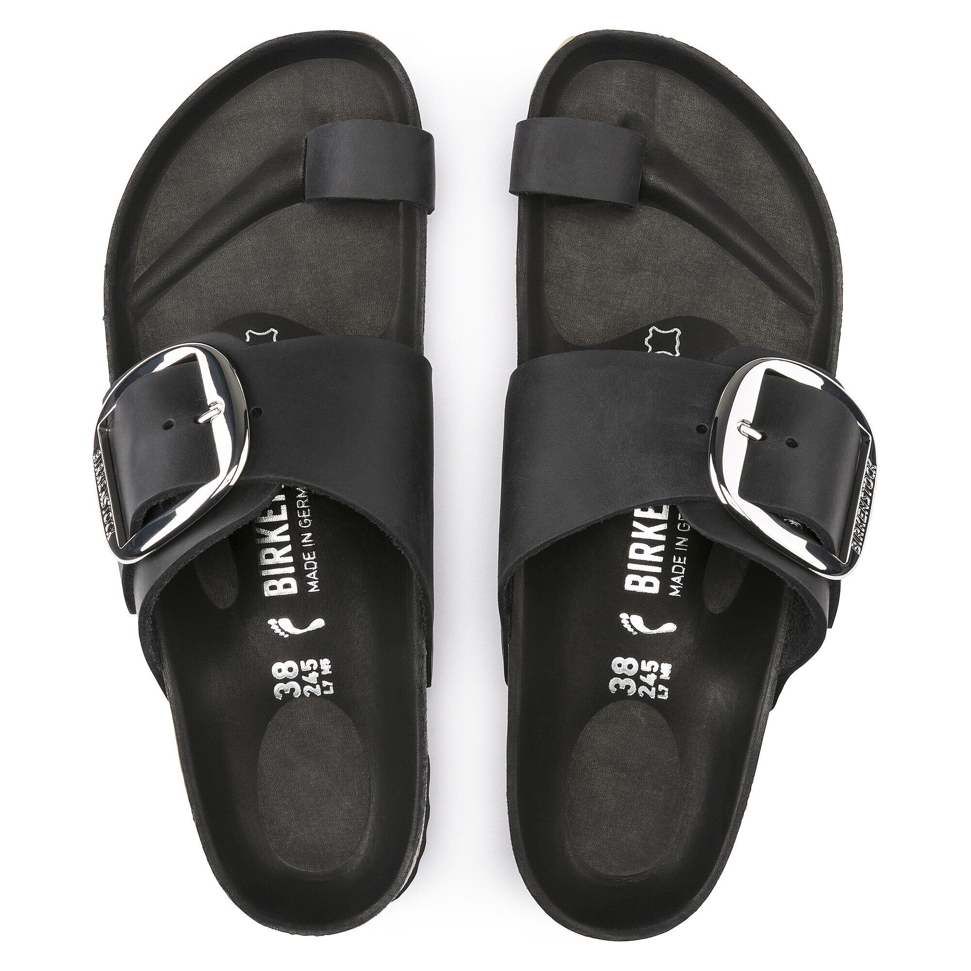 Birkenstock big buckle miramar sales cognac