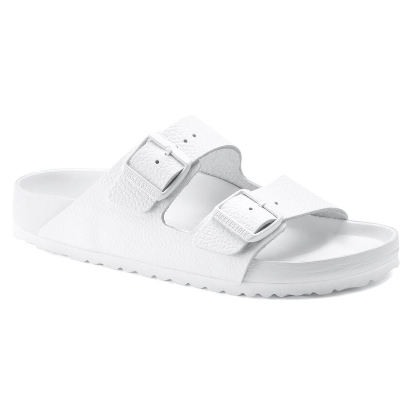 Birkenstock Women's Arizona Sandals, 42 M, White