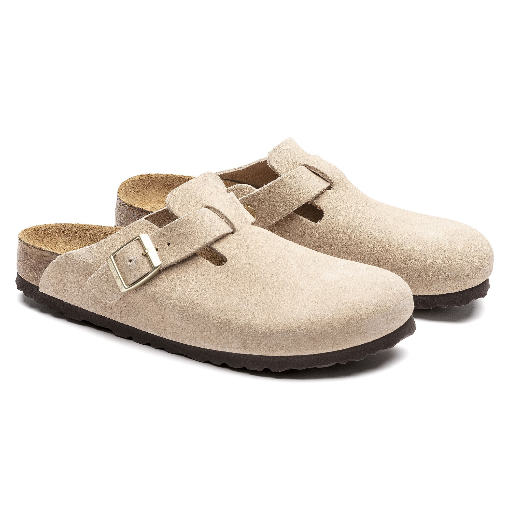 Boston Suede Leather New Beige