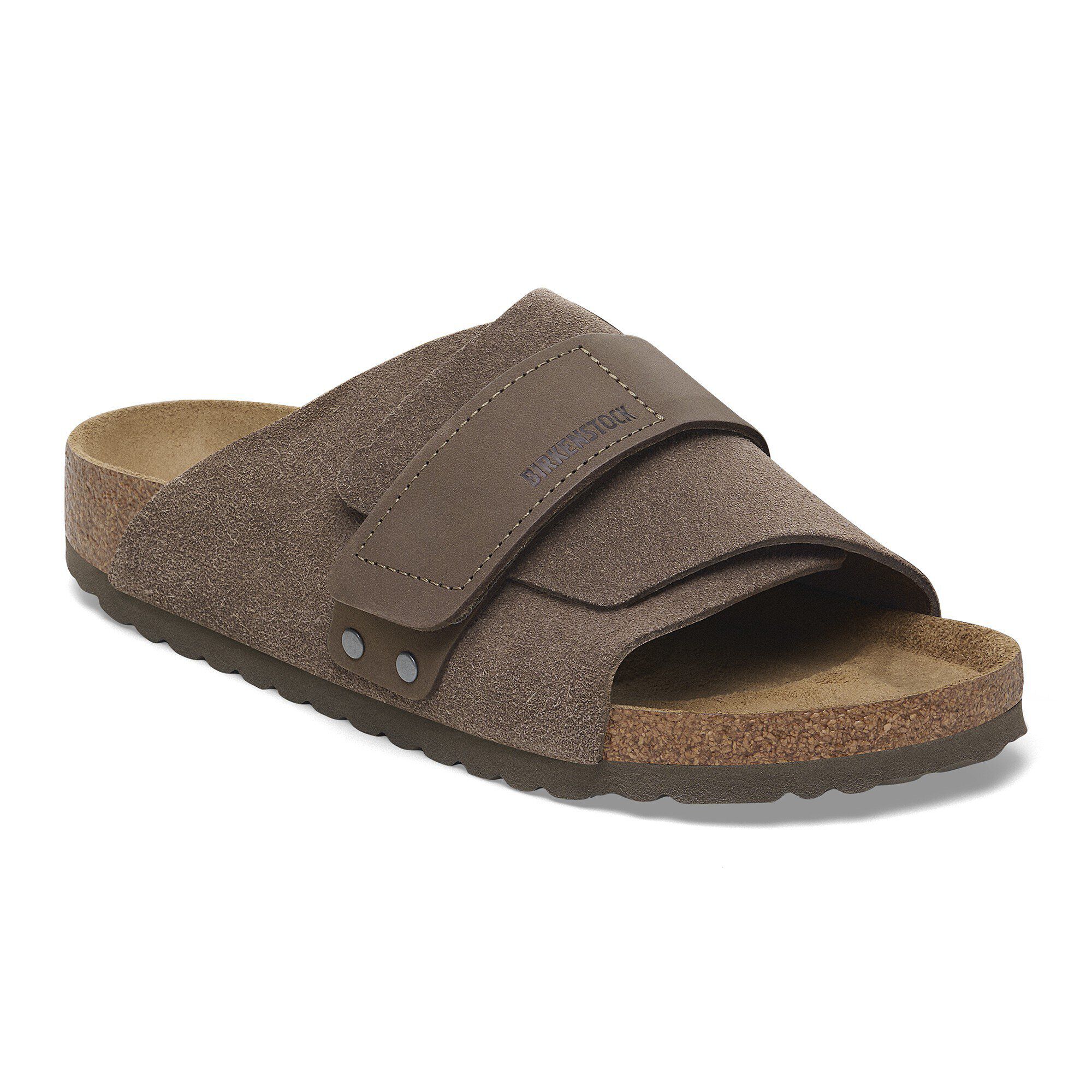 Kyoto Nubuck-Suede Leather Digital Green | BIRKENSTOCK