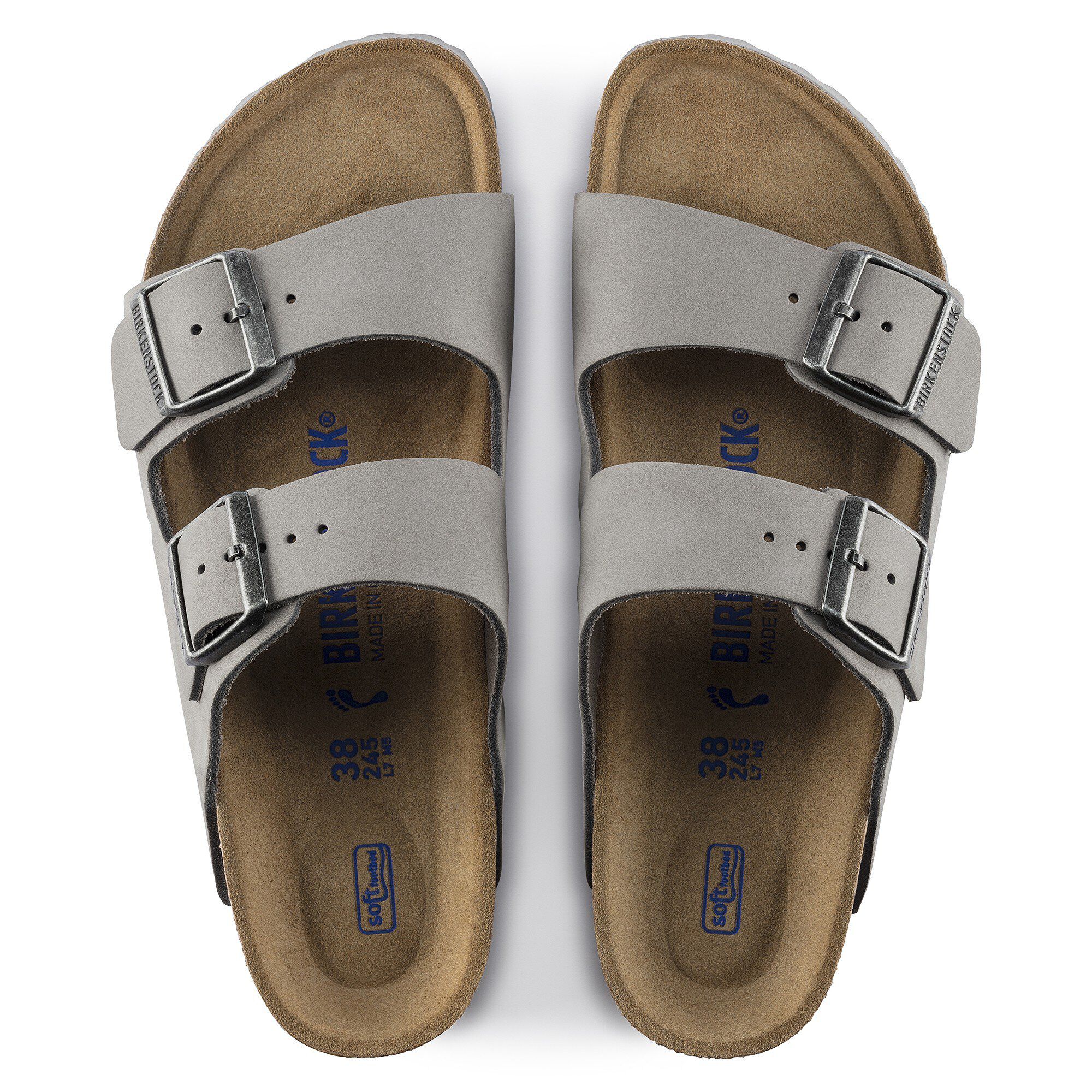 Birkenstock gray sandals online