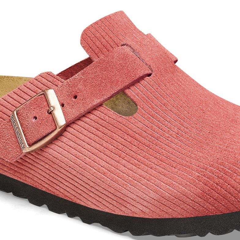 Boston Suede Leather Embossed
