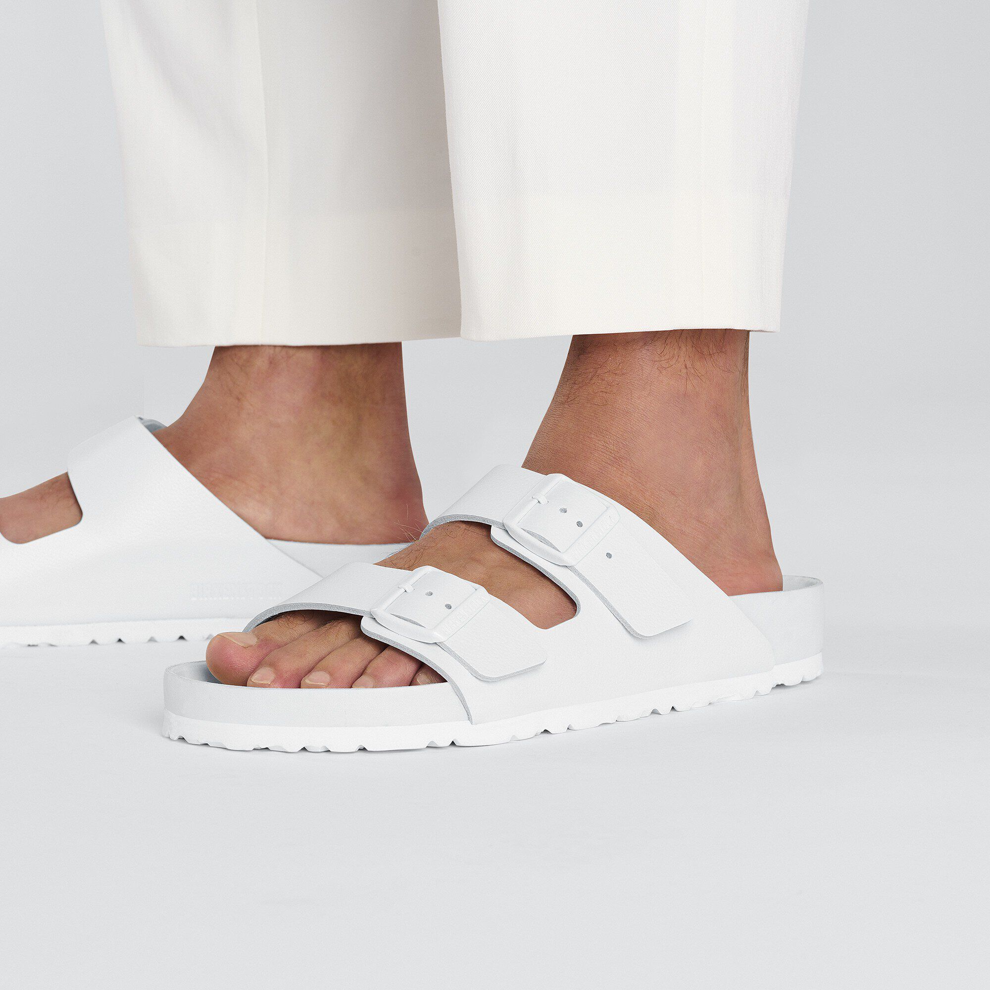 Arizona Leather White BIRKENSTOCK