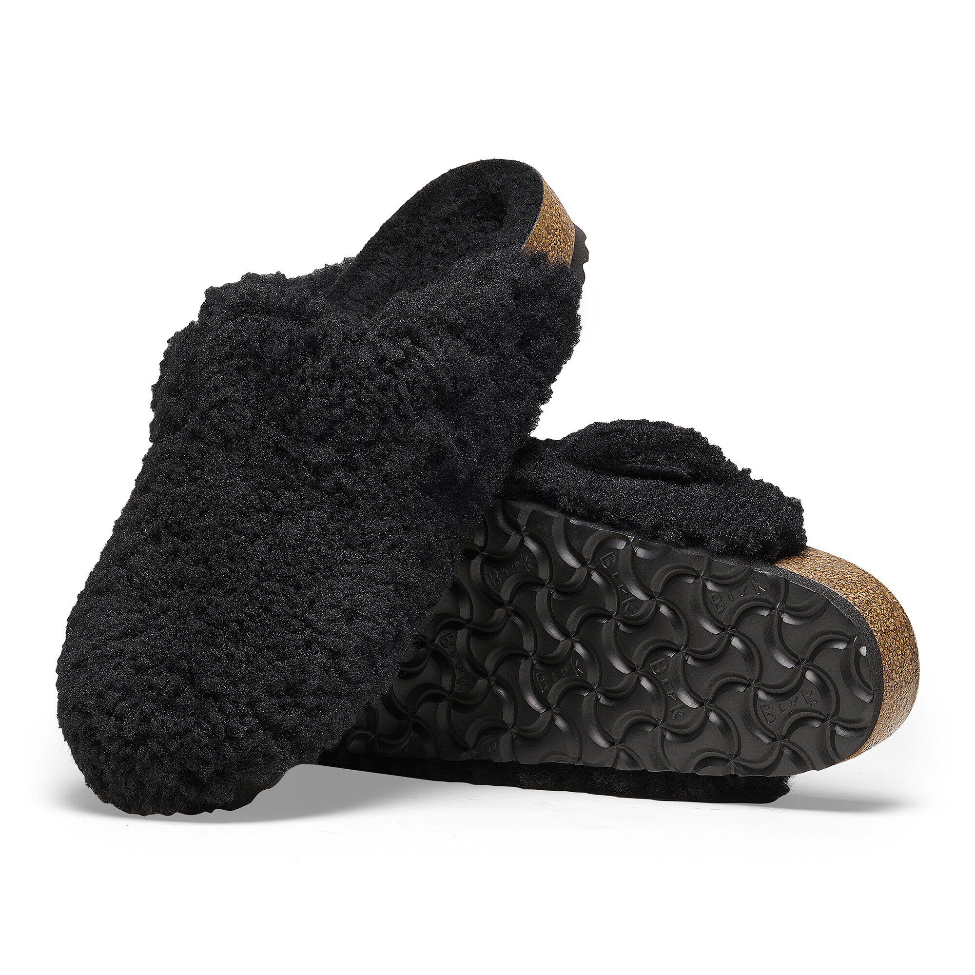 【2024秋冬新作】 Shearling Buckle Big Boston Black BIRKENSTOCK | Gold 靴