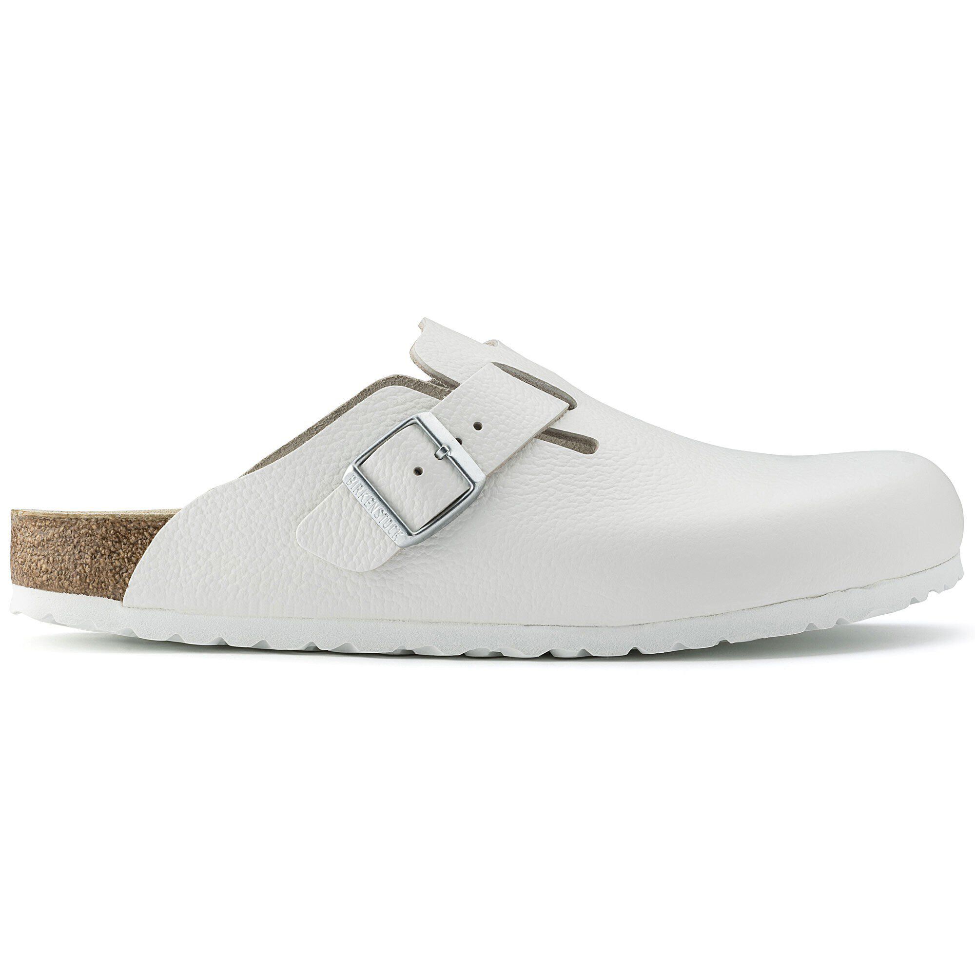White birkenstock boston clearance