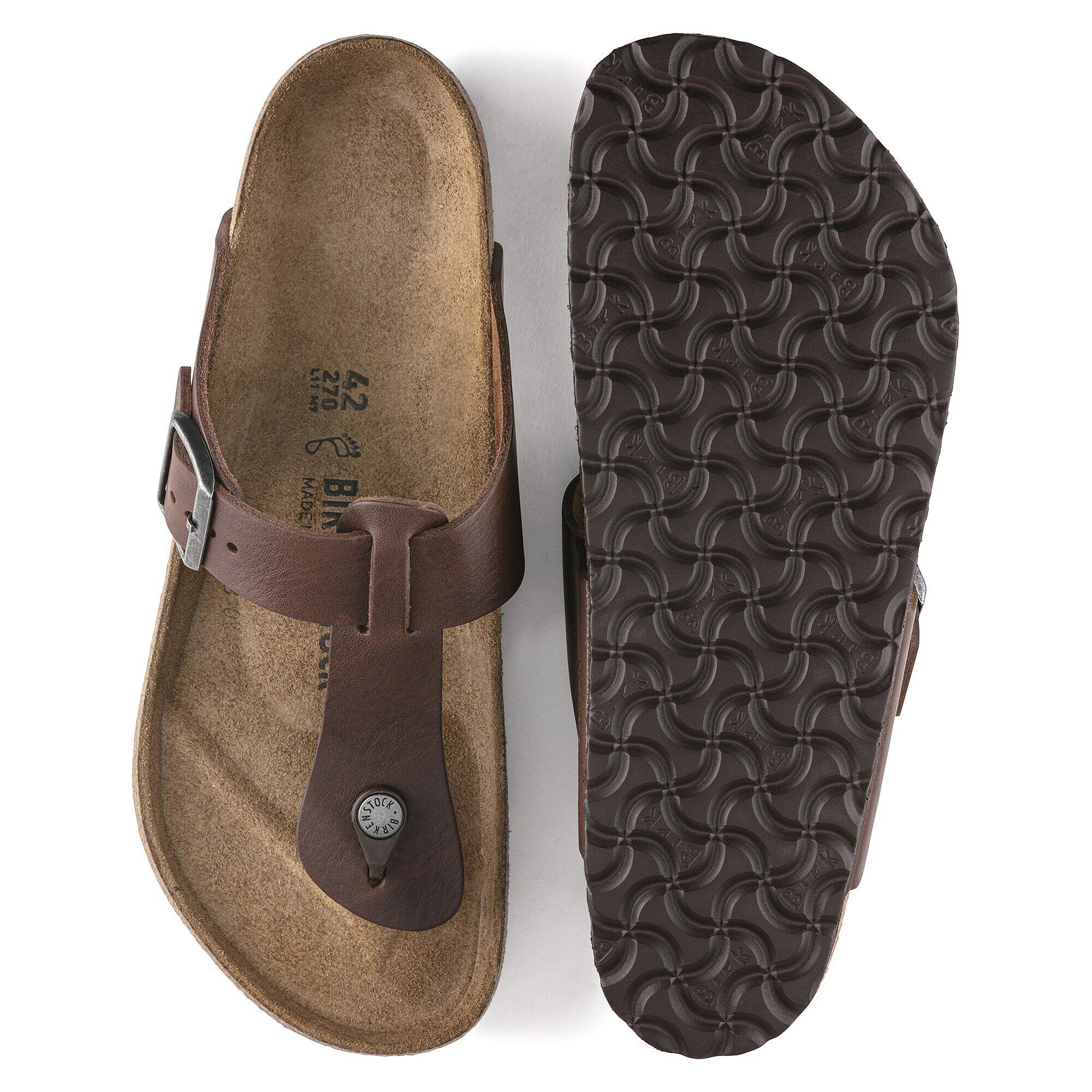 Medina Leather Vintage Wood Roast BIRKENSTOCK