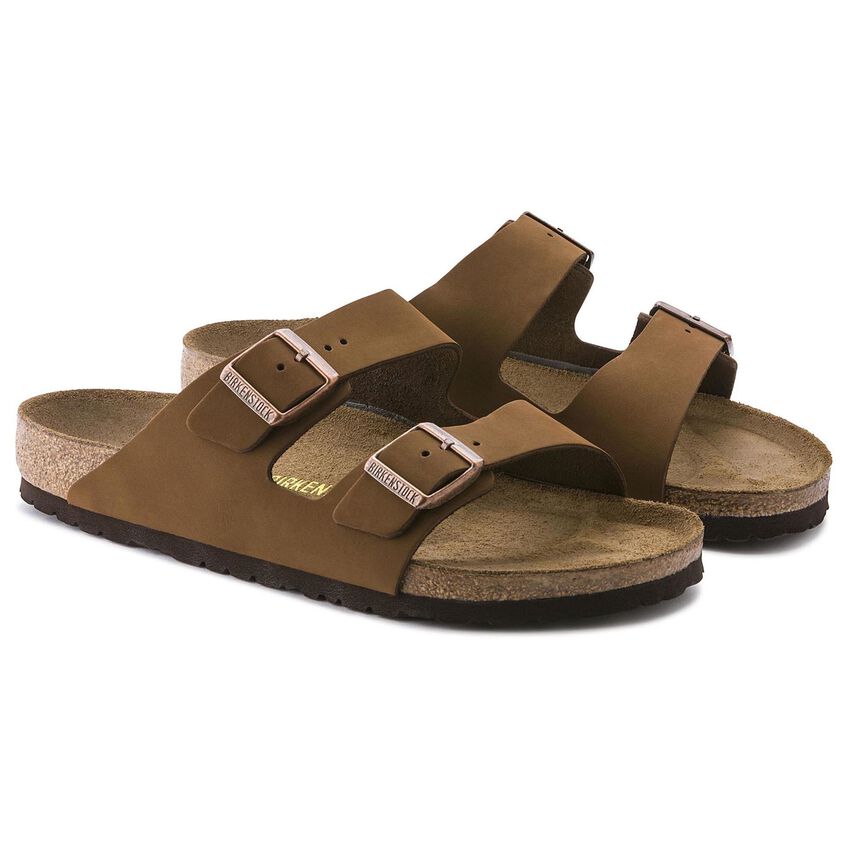 skadedyr I øvrigt mangfoldighed Arizona Nubuck Leather Cacao | BIRKENSTOCK