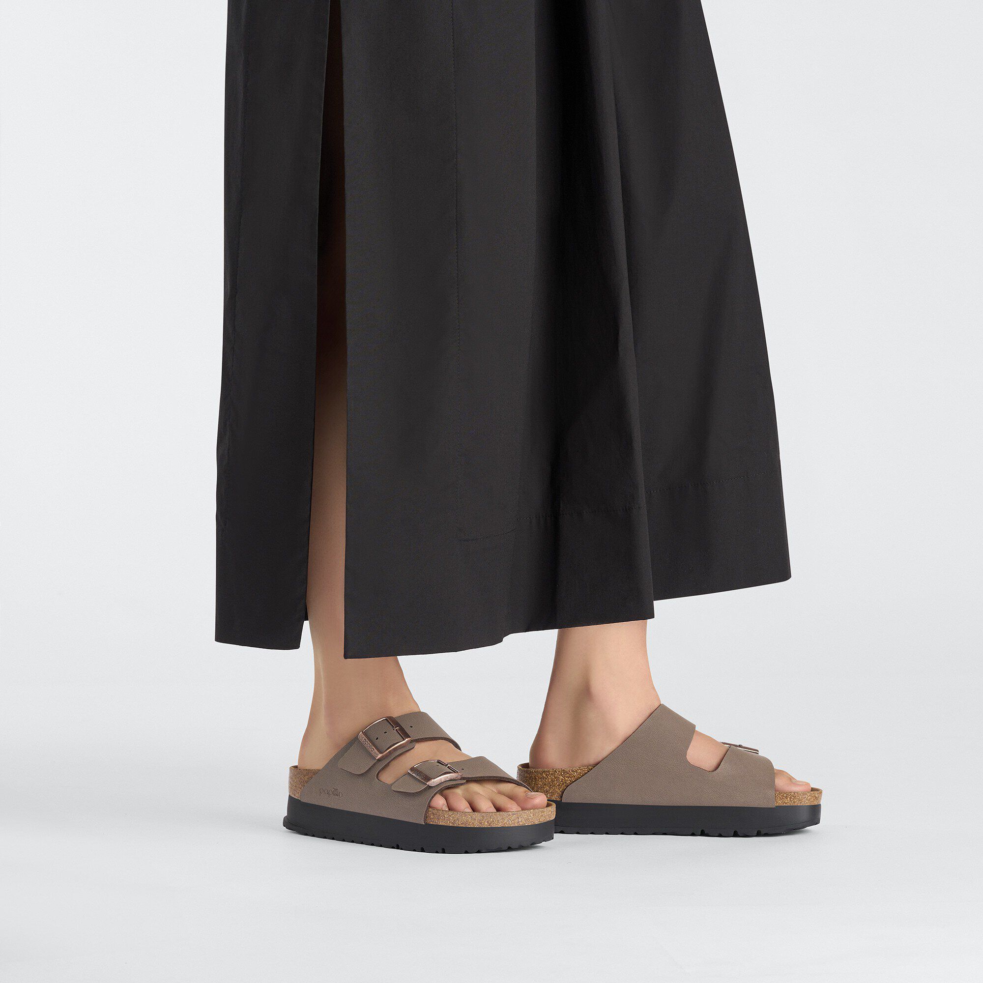 Arizona Flex Platform Birko Flor Mocha BIRKENSTOCK