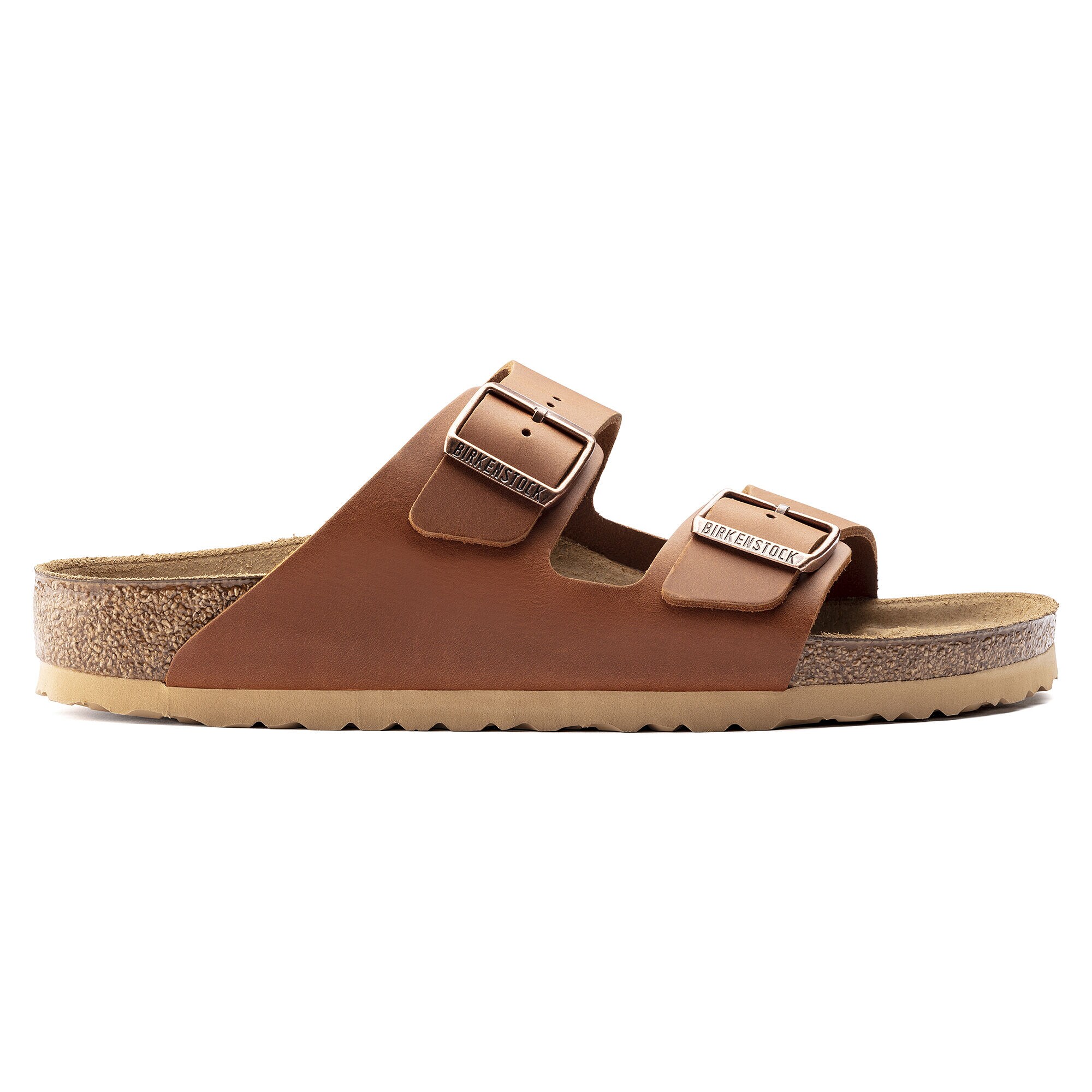 Birkenstock arizona antique online pull cognac