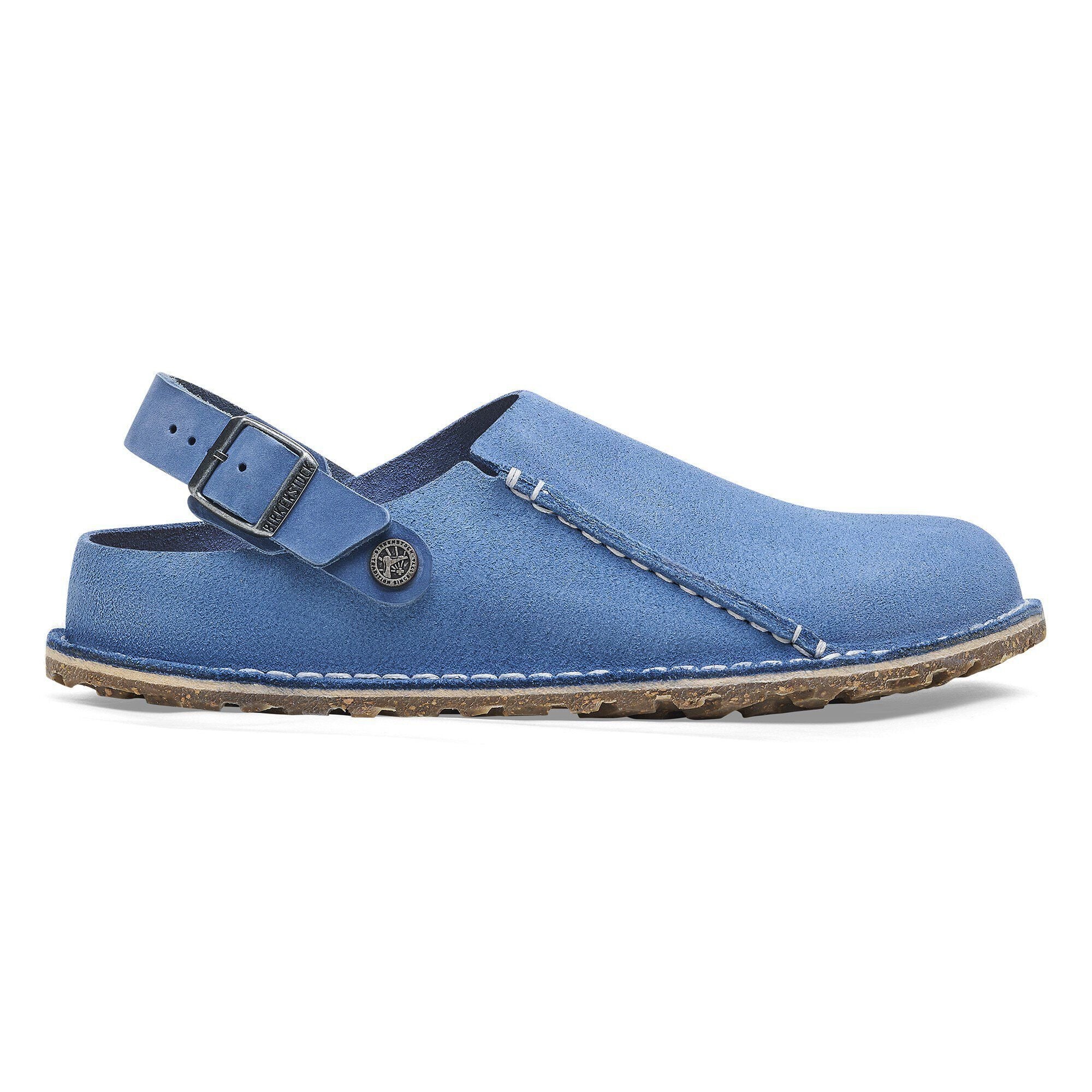 Lutry Premium Suede Suede Leather Elemental Blue | BIRKENSTOCK
