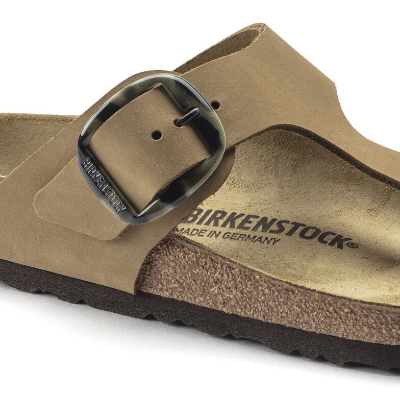 Gizeh Big Buckle Nubuck Leather Gizeh Big Buckle Nubuck Leather