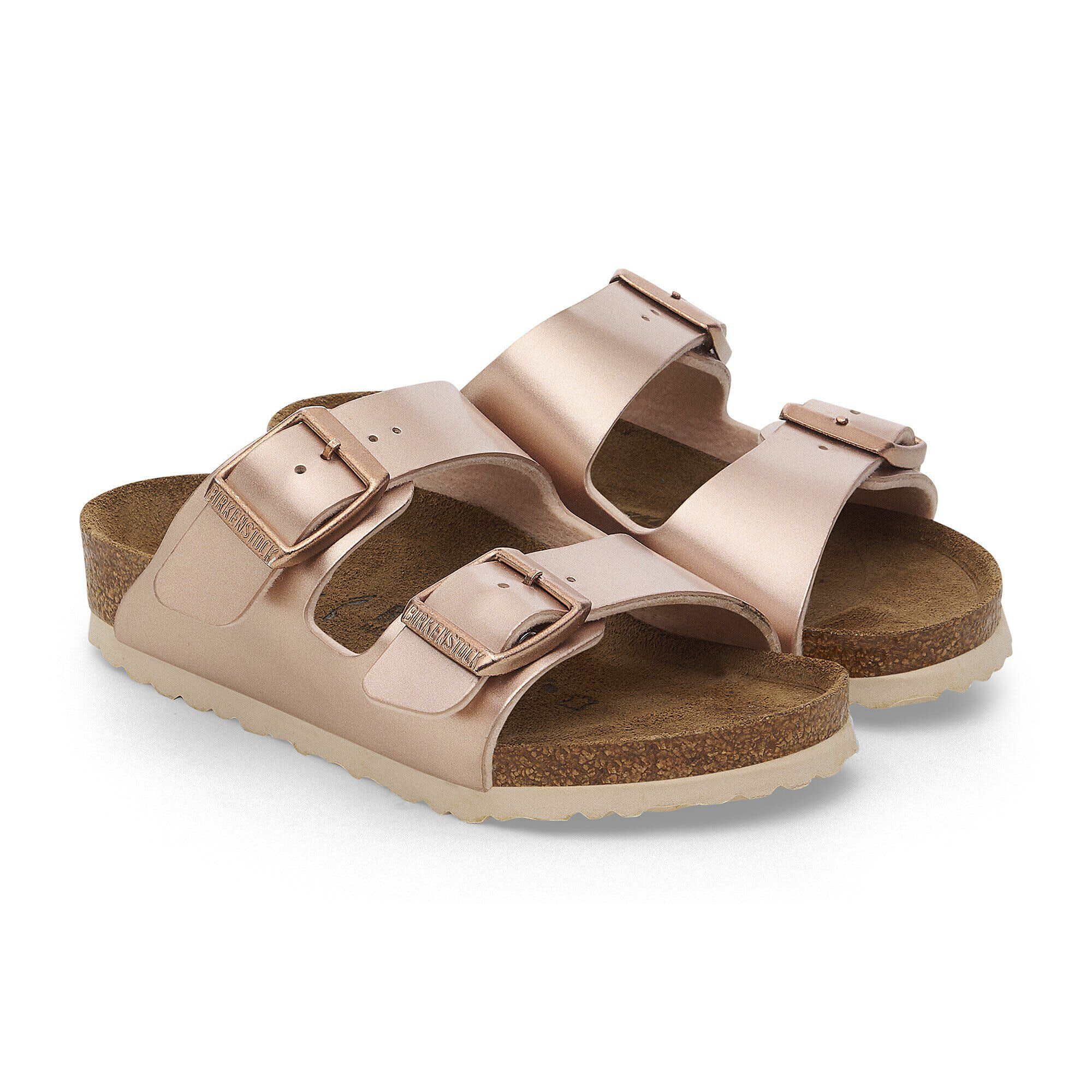【タイムセール！】 Arizona Kids Birko-Flor Electric Metallic Copper | BIRKENSTOCK アクセサリー