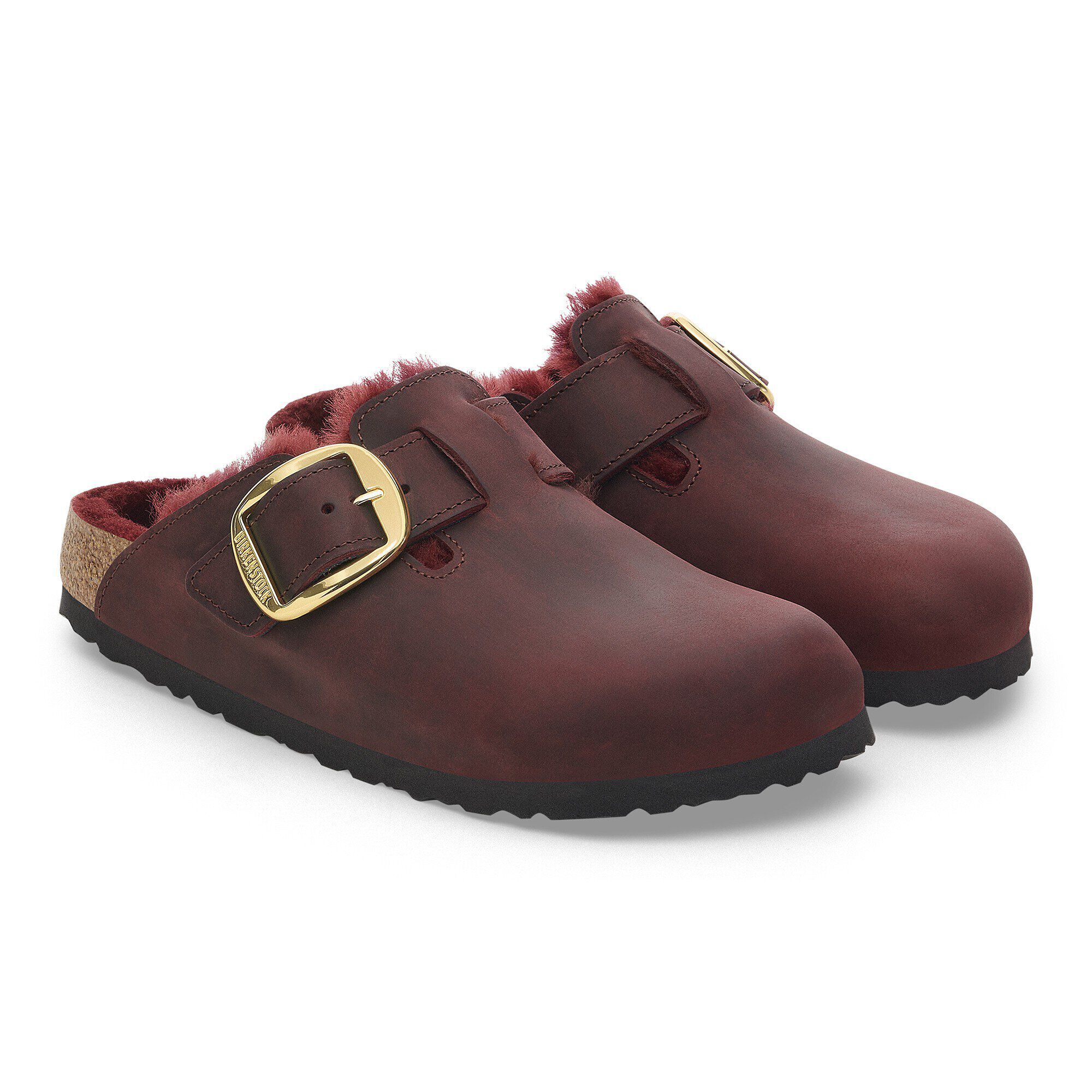 入園入学祝い Boston Zinfandel Leather Oiled Shearling Buckle Big 靴