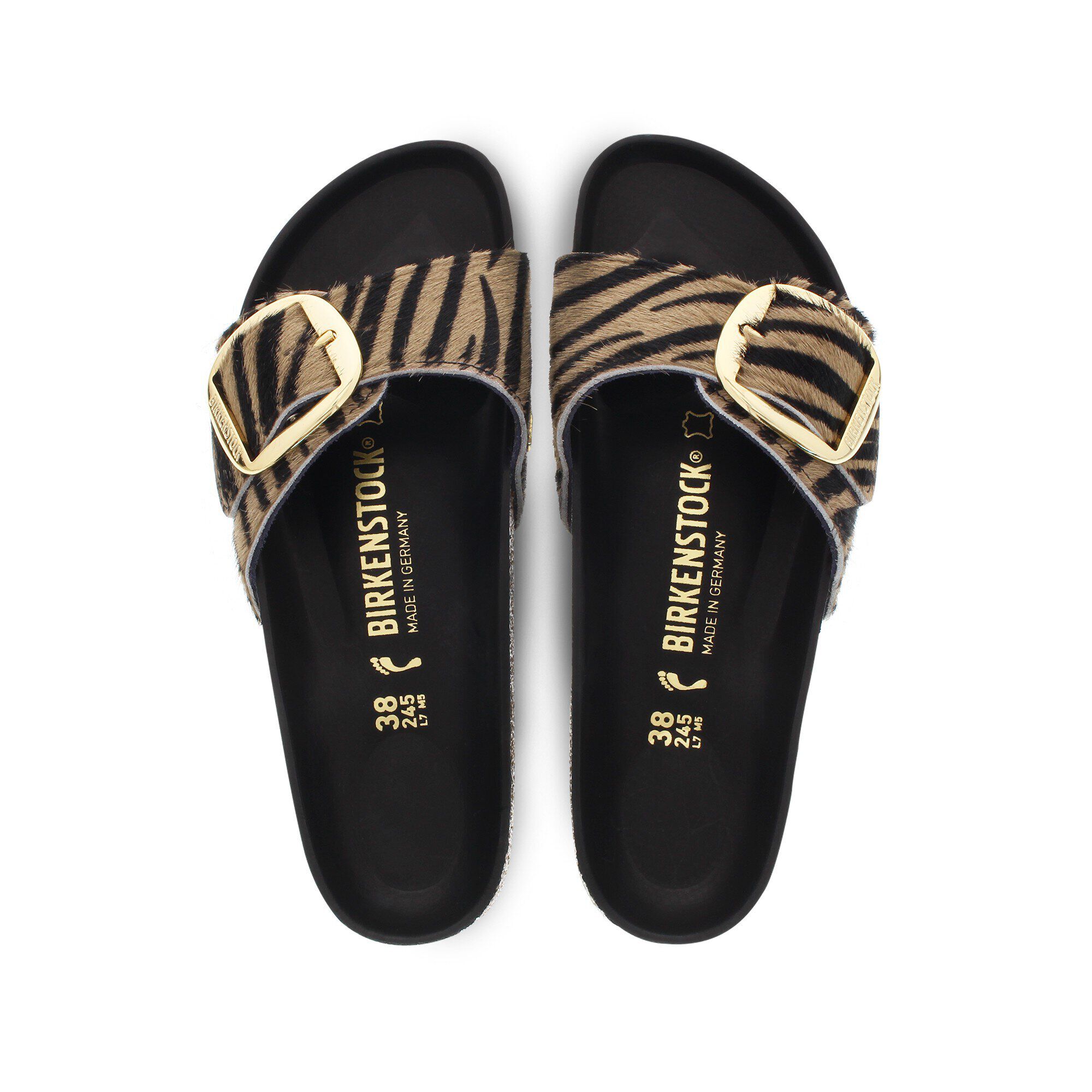 Madrid big buckle store zebra