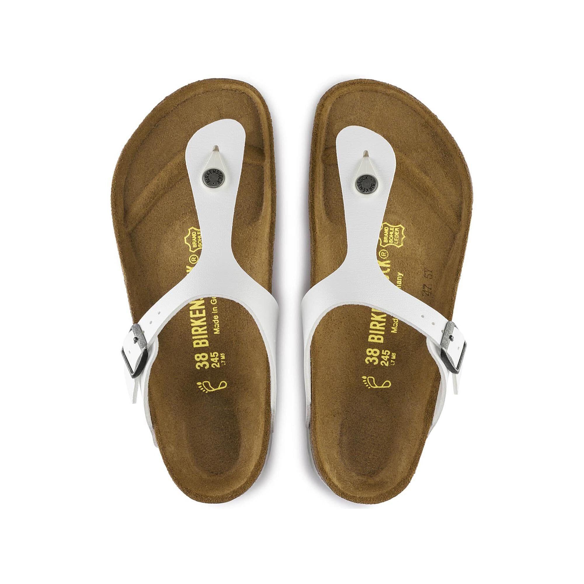 Gizeh Birko-Flor White | BIRKENSTOCK Gizeh Birko-Flor White | BIRKENSTOCK