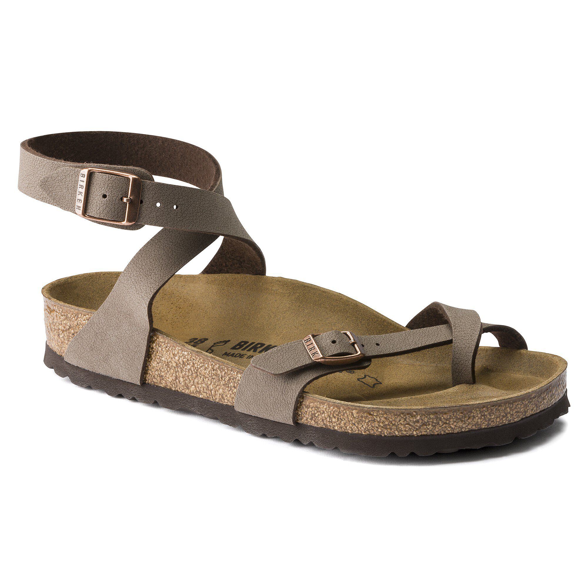 Birkenstock yara metallic top