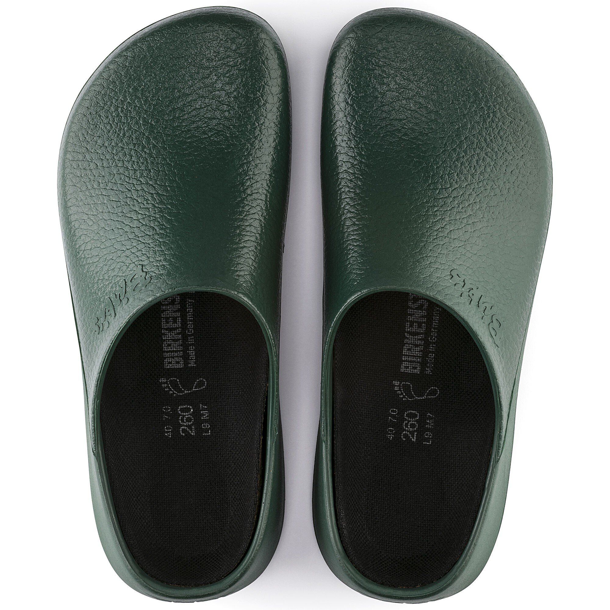Birkenstock Super Birki Polyurethane Green Clogs