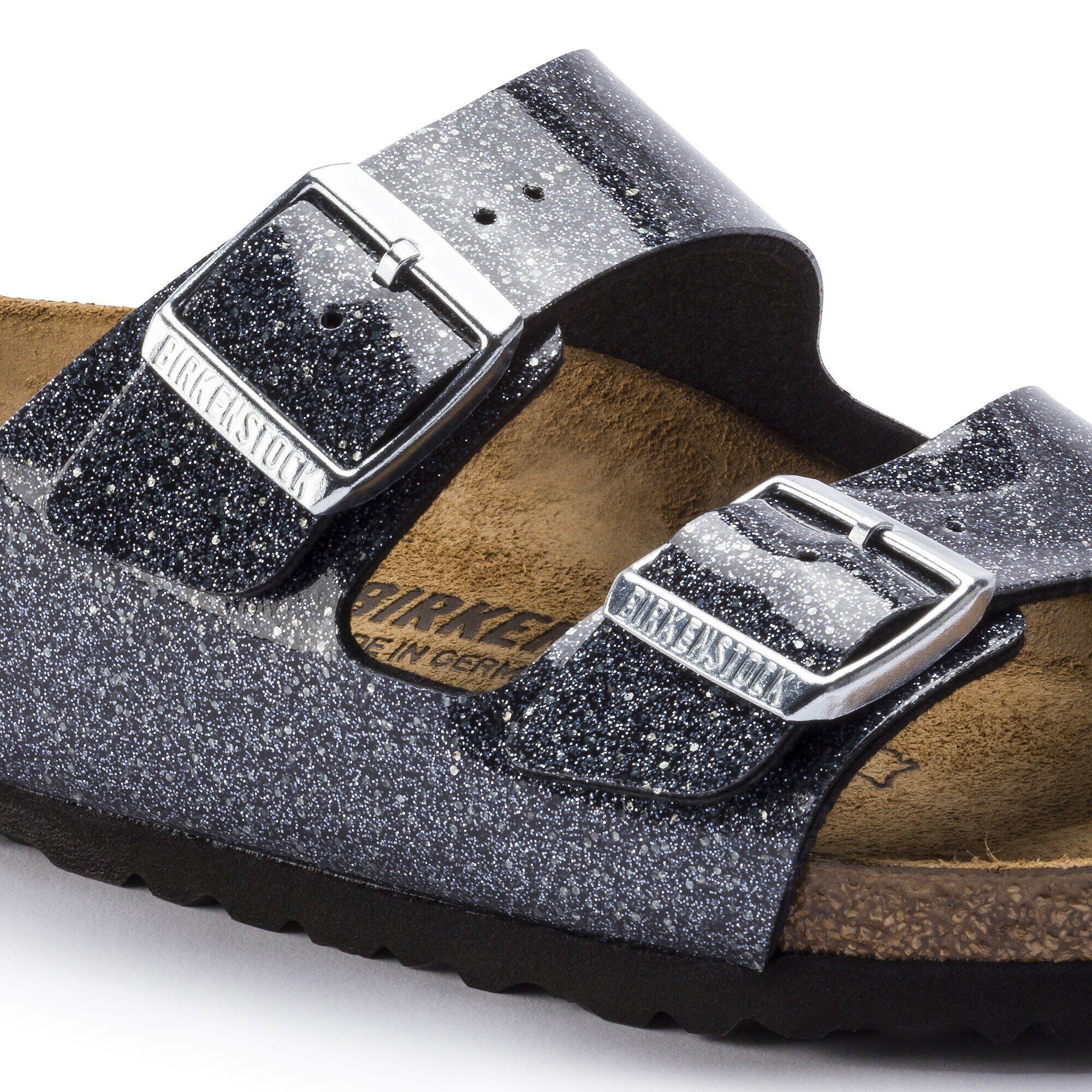 Silver outlet sparkly birkenstocks